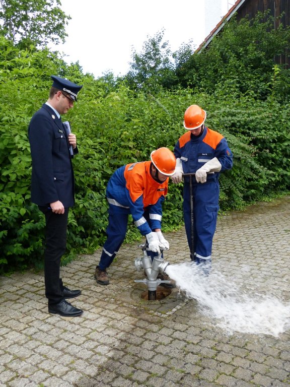 Jugendflamme 2 - Standrohr Setzen